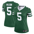Garrett Wilson New York Jets Nike Women's Legend Player Performance Top - Legacy Green