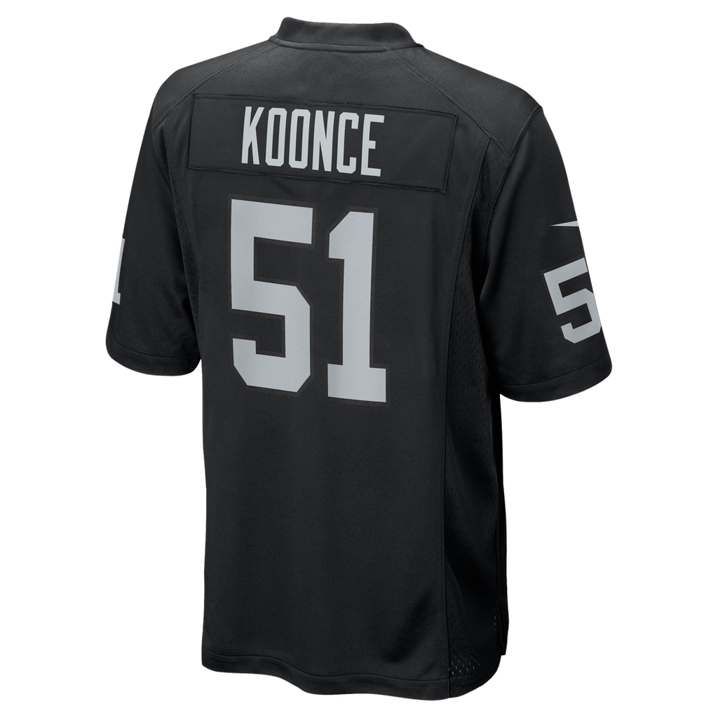 Malcolm Koonce Las Vegas Raiders Nike Game Jersey - Black