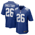 Devin Singletary New York Giants Nike Team Game Jersey -  Royal