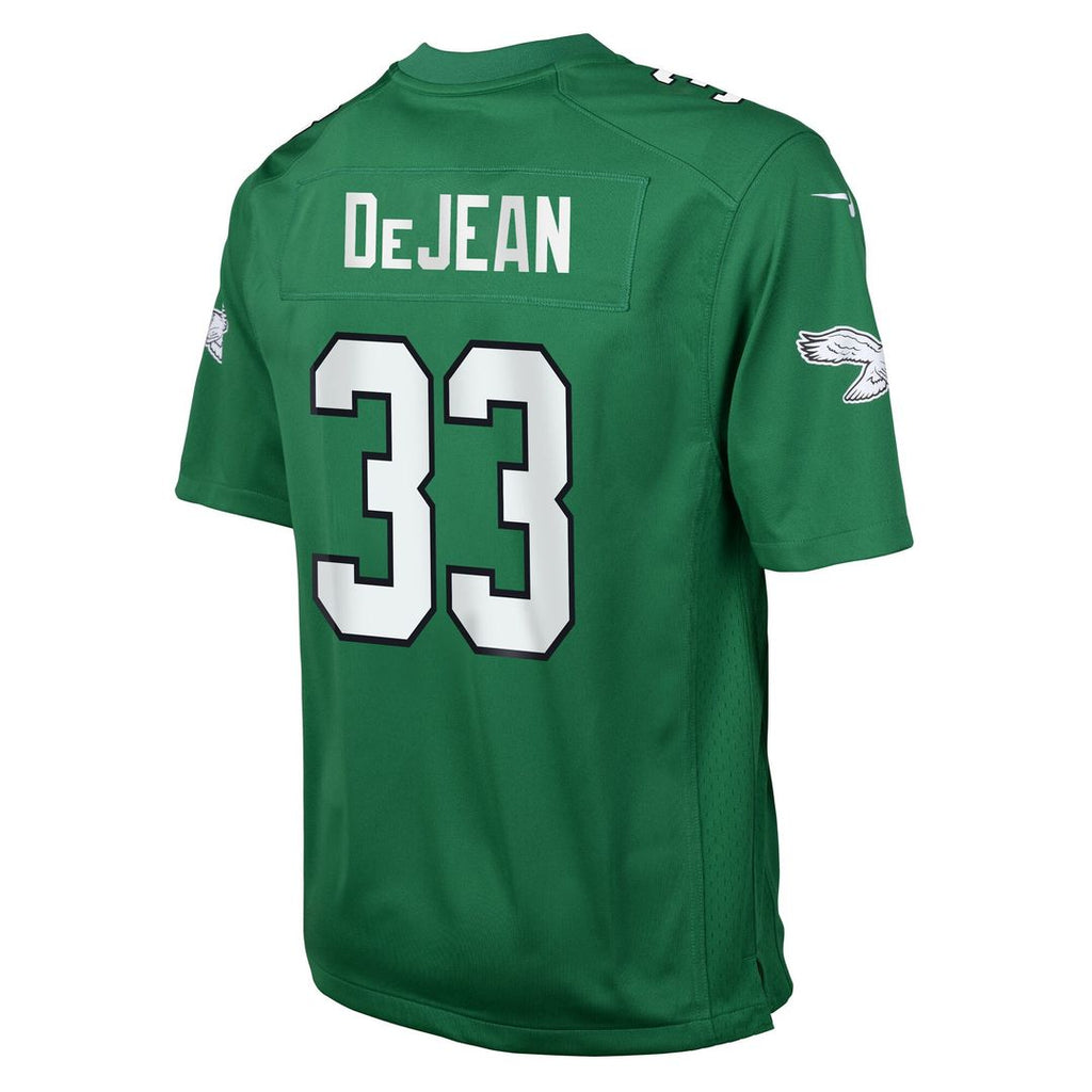 Cooper DeJean Philadelphia Eagles Nike Youth Alternate Game Jersey - Kelly Green