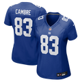 Dalen Cambre New York Giants Nike Women's Team Game Jersey -  Royal