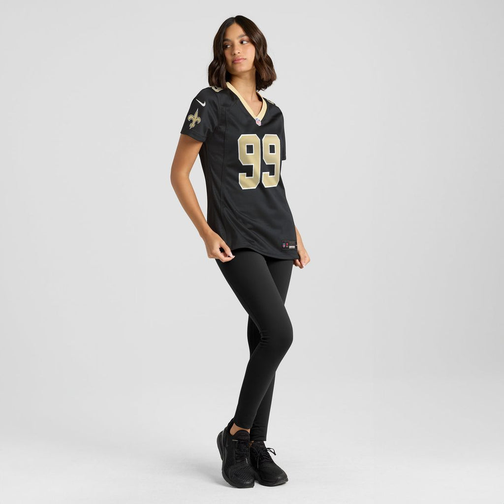 Chase Young New Orleans Saints Nike Women's  Game Jersey -  Black