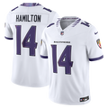 Kyle Hamilton Baltimore Ravens Nike Vapor F.U.S.E. Stitched Limited Jersey - White