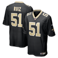 Cesar Ruiz New Orleans Saints Nike Player Game Jersey - Black