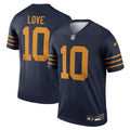 Jordan Love Green Bay Packers Nike The 1923 Classic Legend Player Dri-FIT Top - Navy