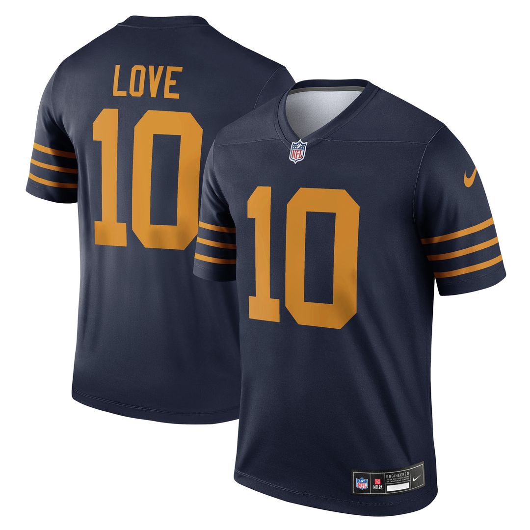 Jordan Love Green Bay Packers Nike  Legend Player Performance Top - Green