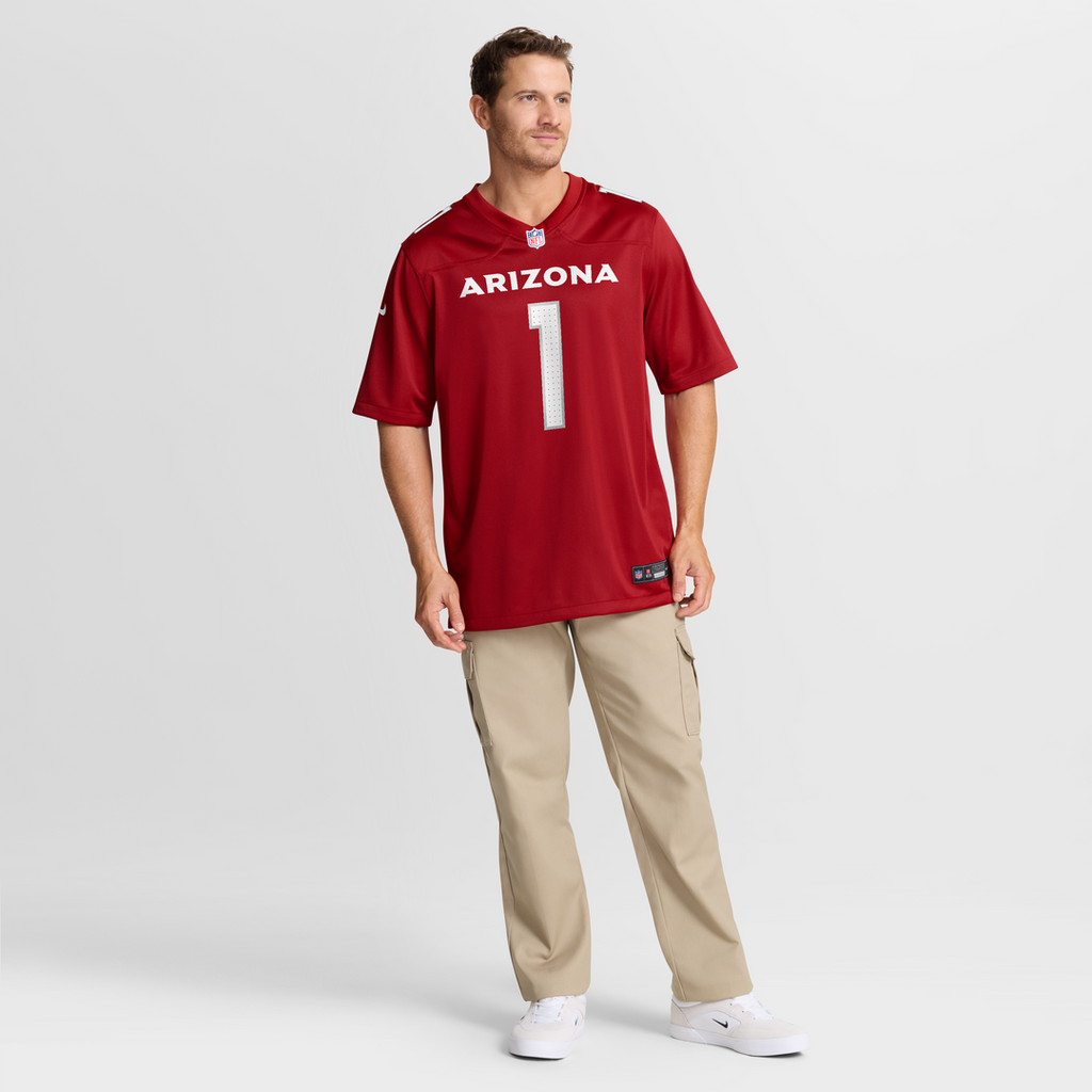 Number 1 Dad Arizona Cardinals Nike Game Jersey - Cardinal