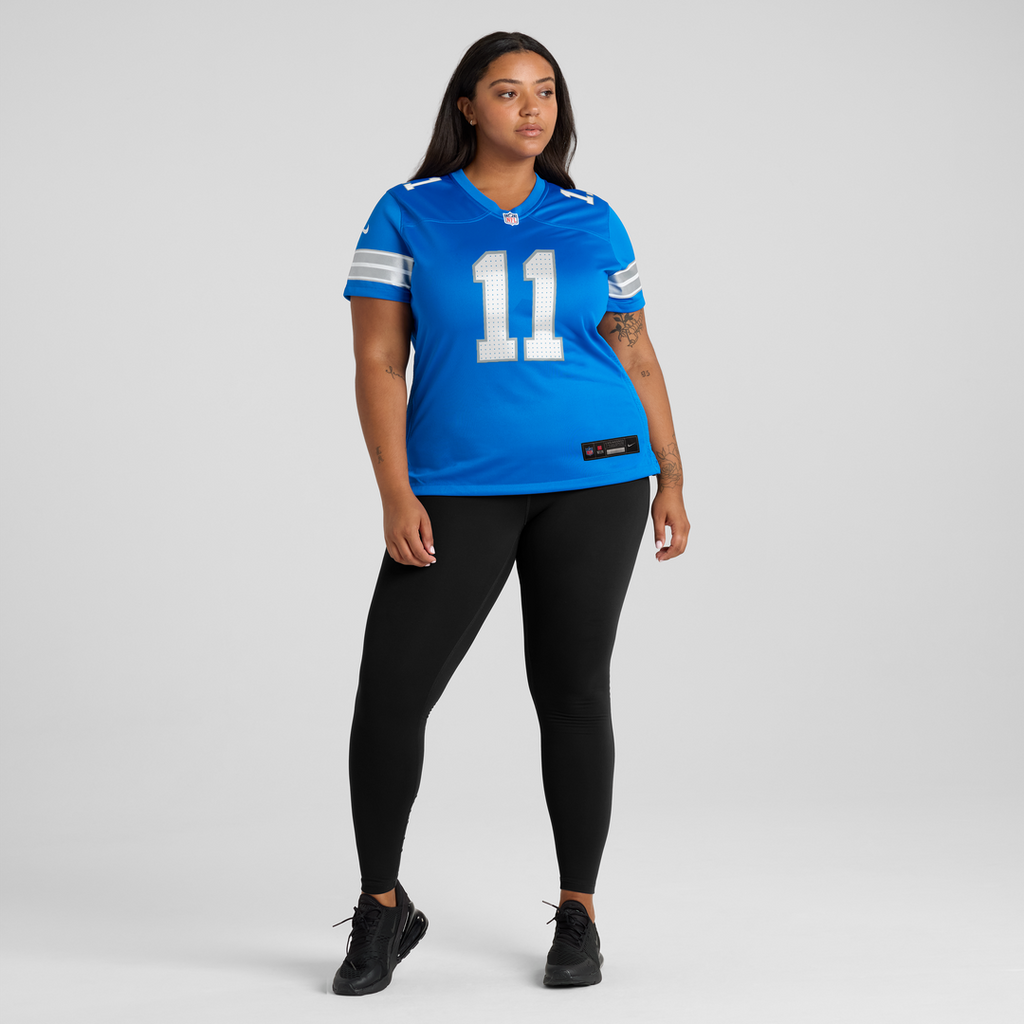 Damone Clark Detroit Lions Nike Women's Team Game Jersey -  Blue