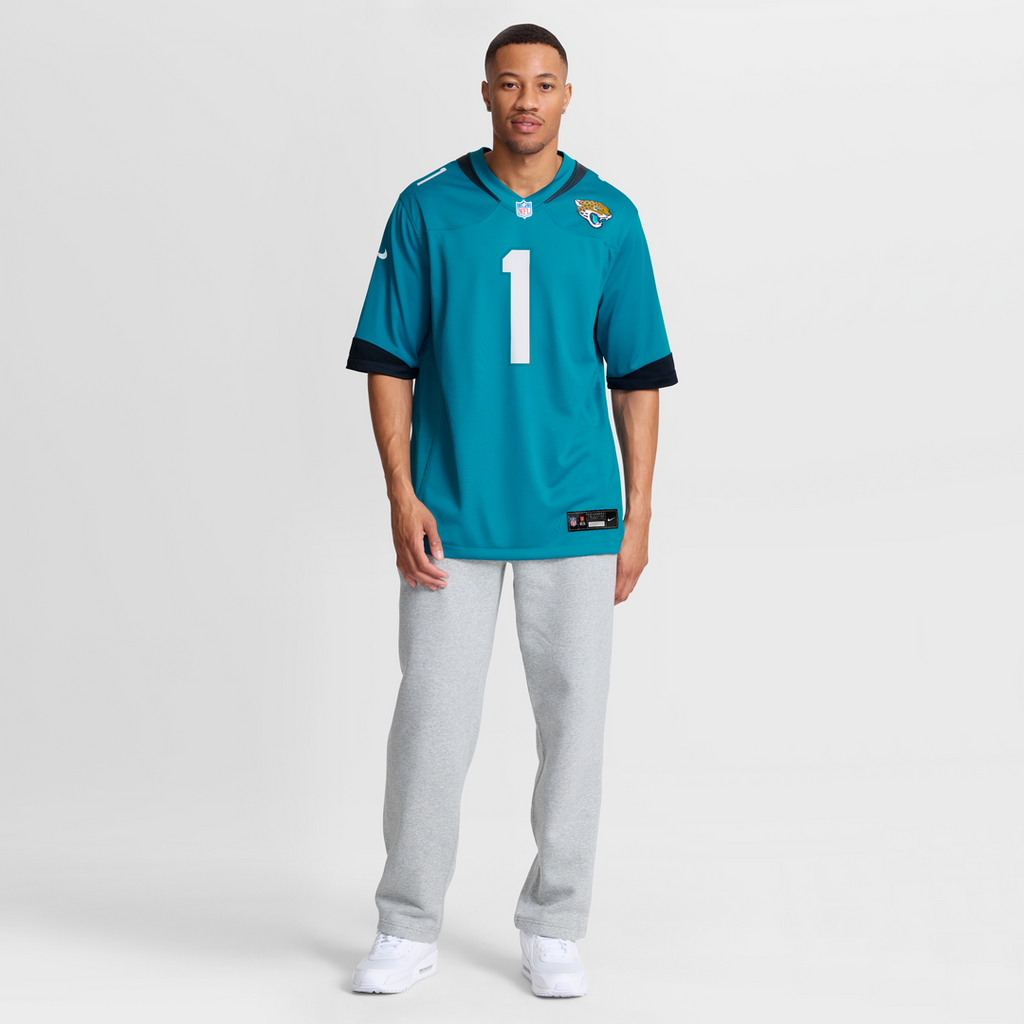 Travis Etienne Jacksonville Jaguars Nike Game Jersey - Teal