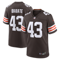 Mohamoud Diabate Cleveland Browns Nike Team Game Jersey -  Brown