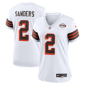 Shedeur Sanders Cleveland Browns Nike Women's Alternate Game Jersey -  White