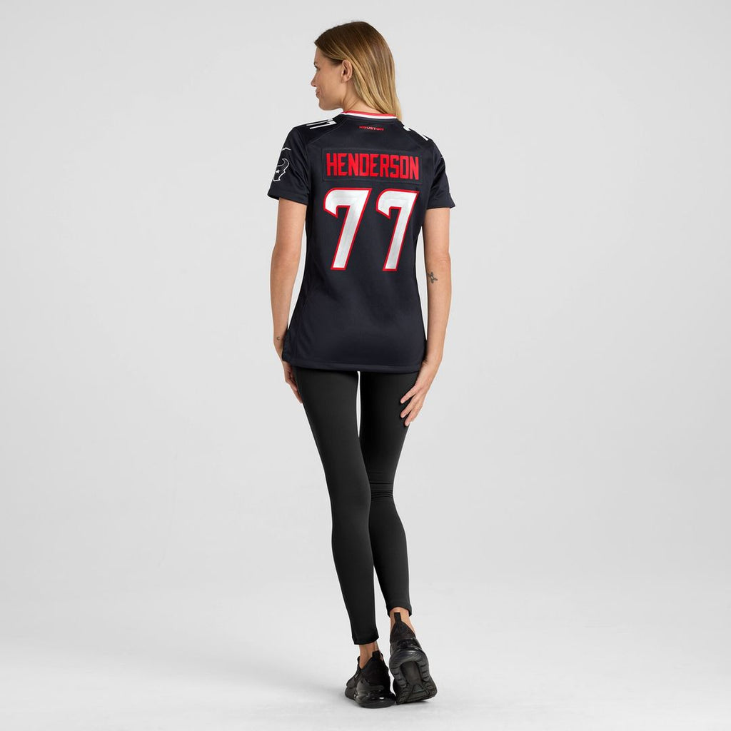 LaDarius Henderson Houston Texans Nike Women's Game Jersey -  Navy