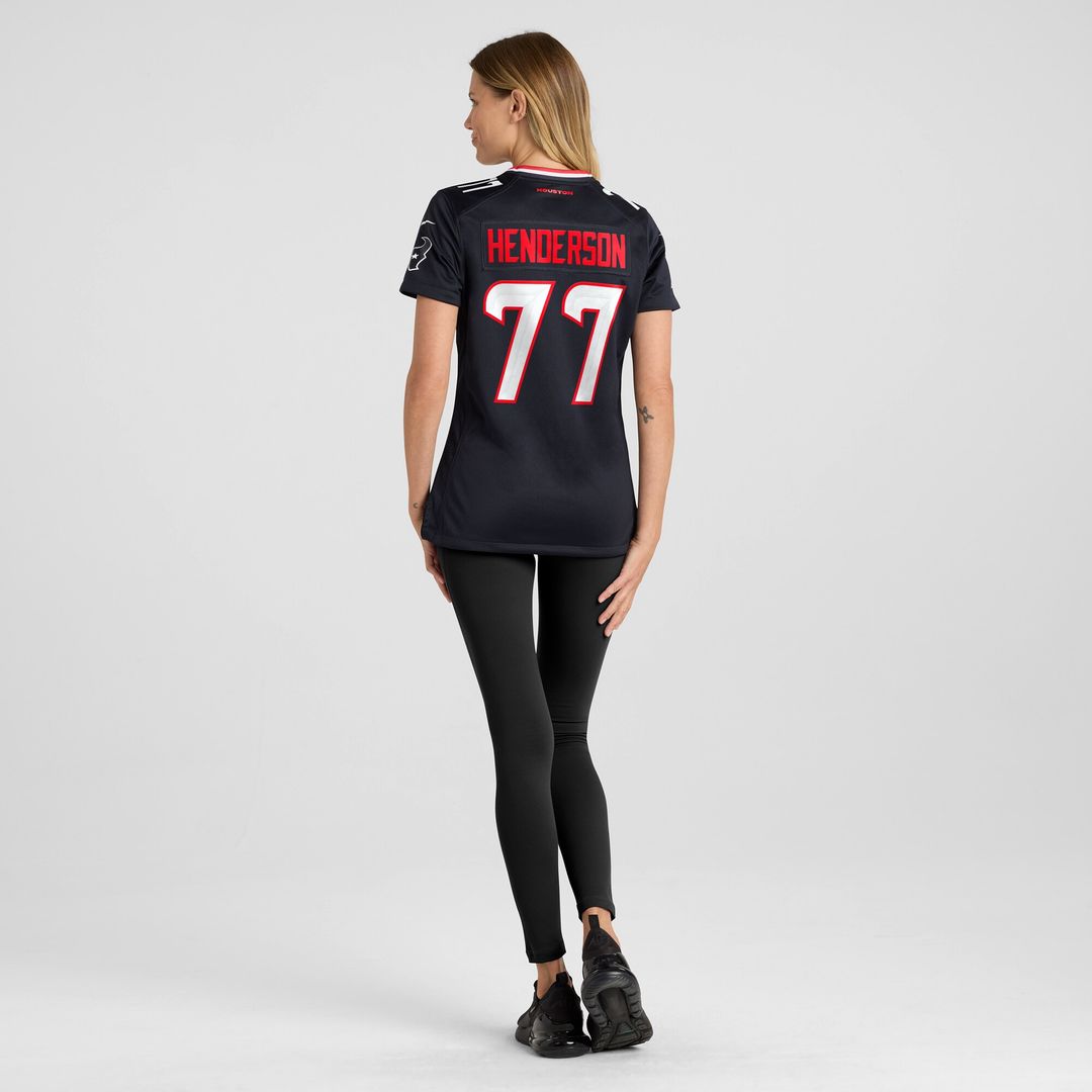 LaDarius Henderson Houston Texans Nike Women's Game Jersey -  Navy