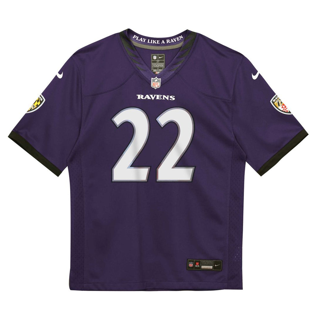 Derrick Henry Baltimore Ravens Nike Preschool Team Game Jersey - Purple