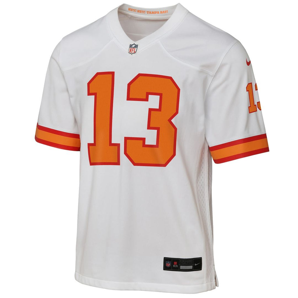 Mike Evans '76 Tampa Bay Buccaneers Youth  Game Jersey - White