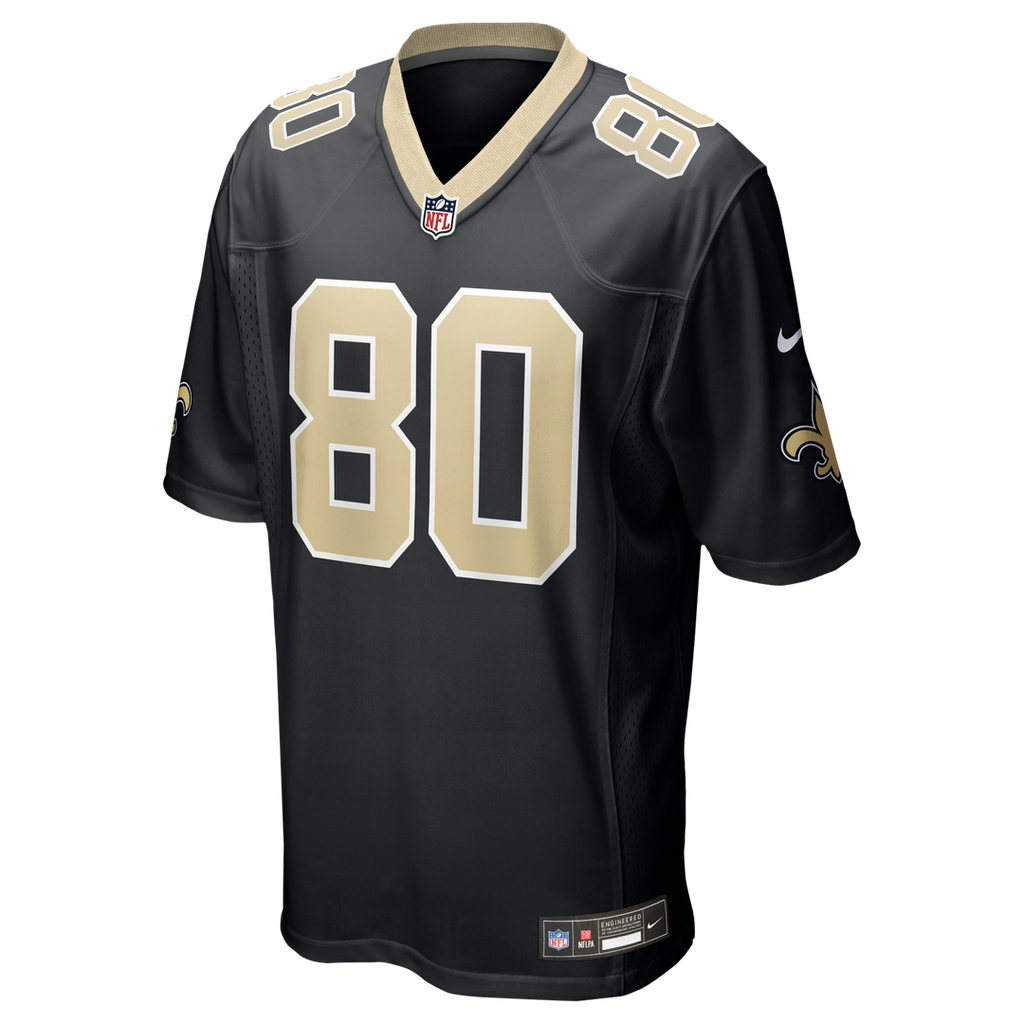Moliki Matavao New Orleans Saints Nike Team Game Jersey -  Black