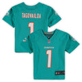 Tua Tagovailoa Miami Dolphins Nike Toddler Game Jersey - Aqua