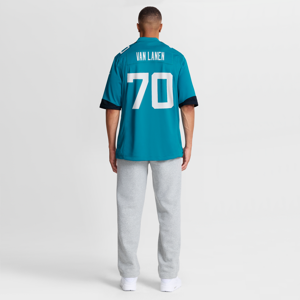 Cole Van Lanen Jacksonville Jaguars Nike Game Player Jersey - Teal