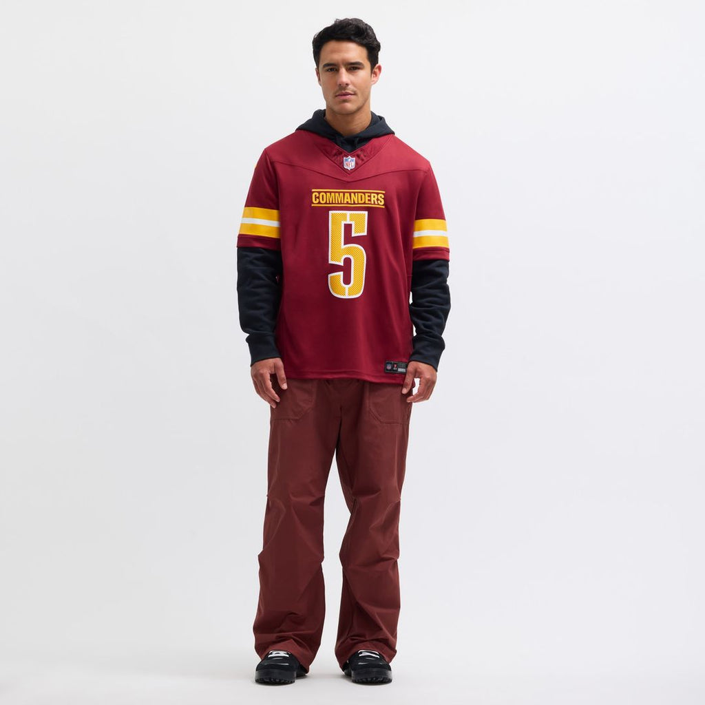 Jayden Daniels Washington Commanders Nike Vapor F.U.S.E. Limited Jersey - Black