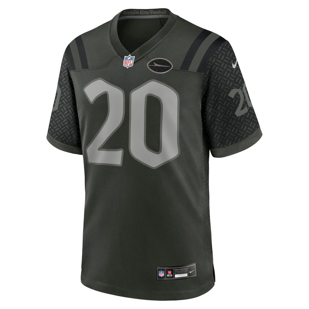 Breece Hall New York Jets Nike 2025 Rivalries Collection Game Jersey - Gotham Green