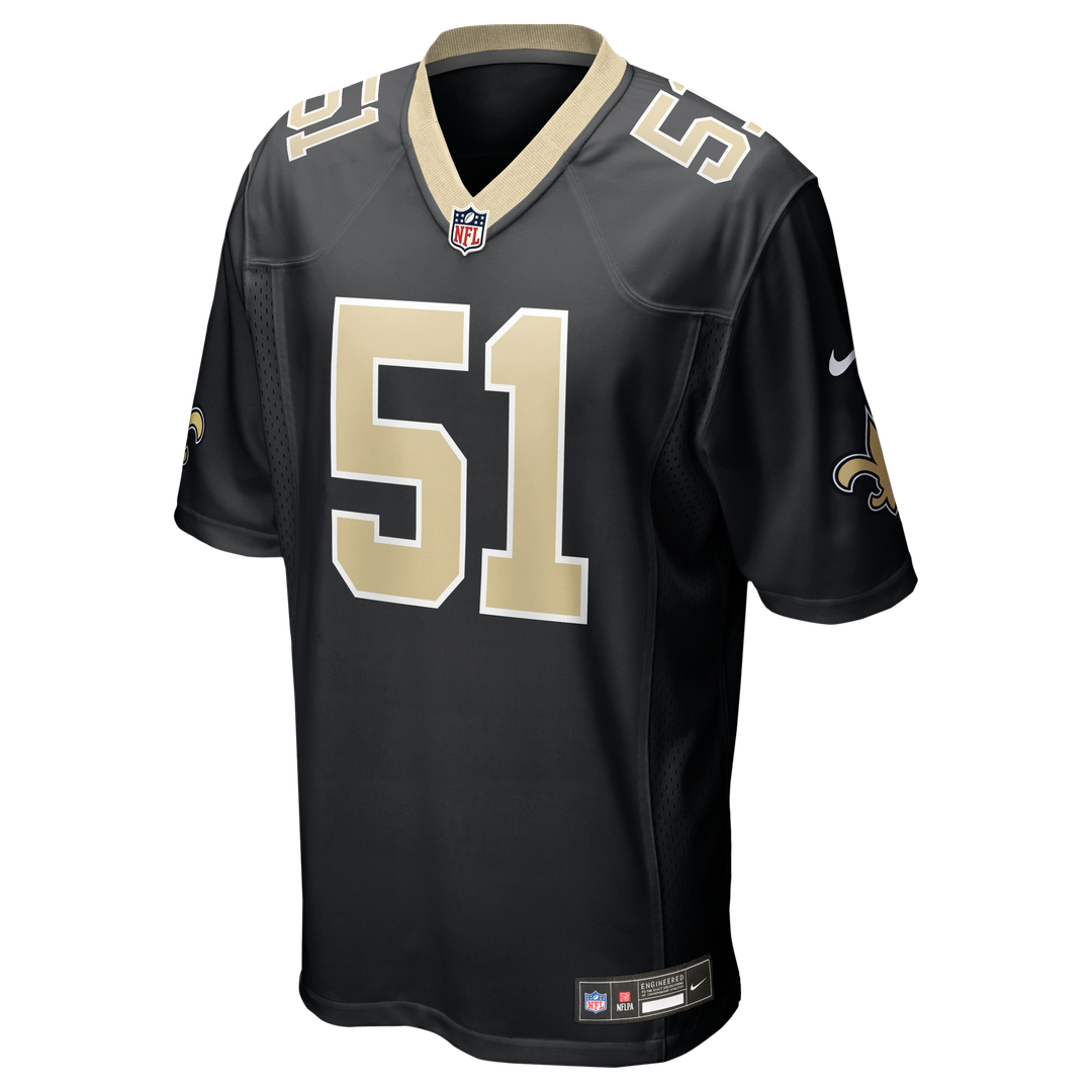 Cesar Ruiz New Orleans Saints Nike Game Jersey - Black