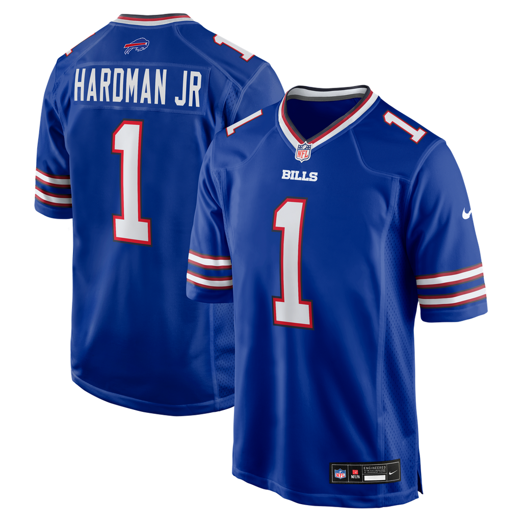 Mecole Hardman Buffalo Bills Nike Team Game Jersey -  Royal