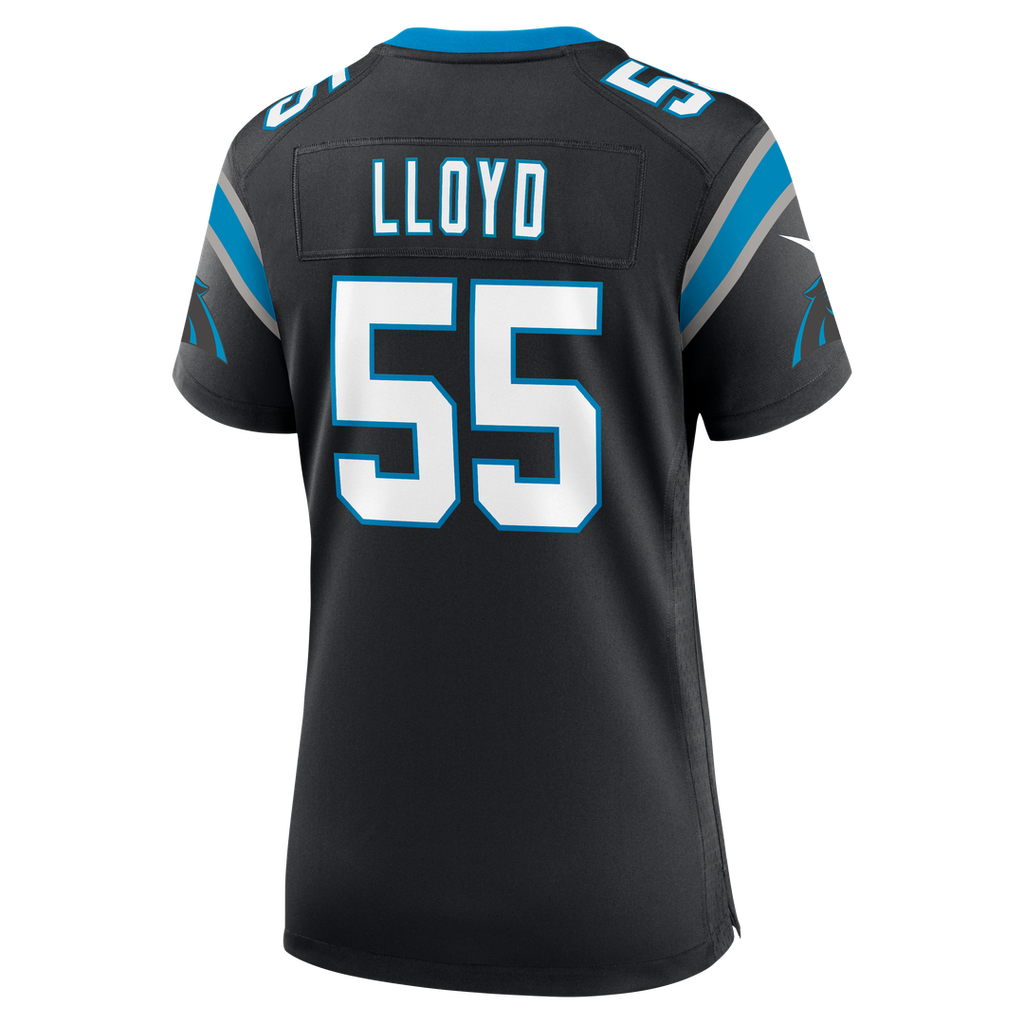 Devin Lloyd Carolina Panthers Nike Women's Team Game Jersey - Black