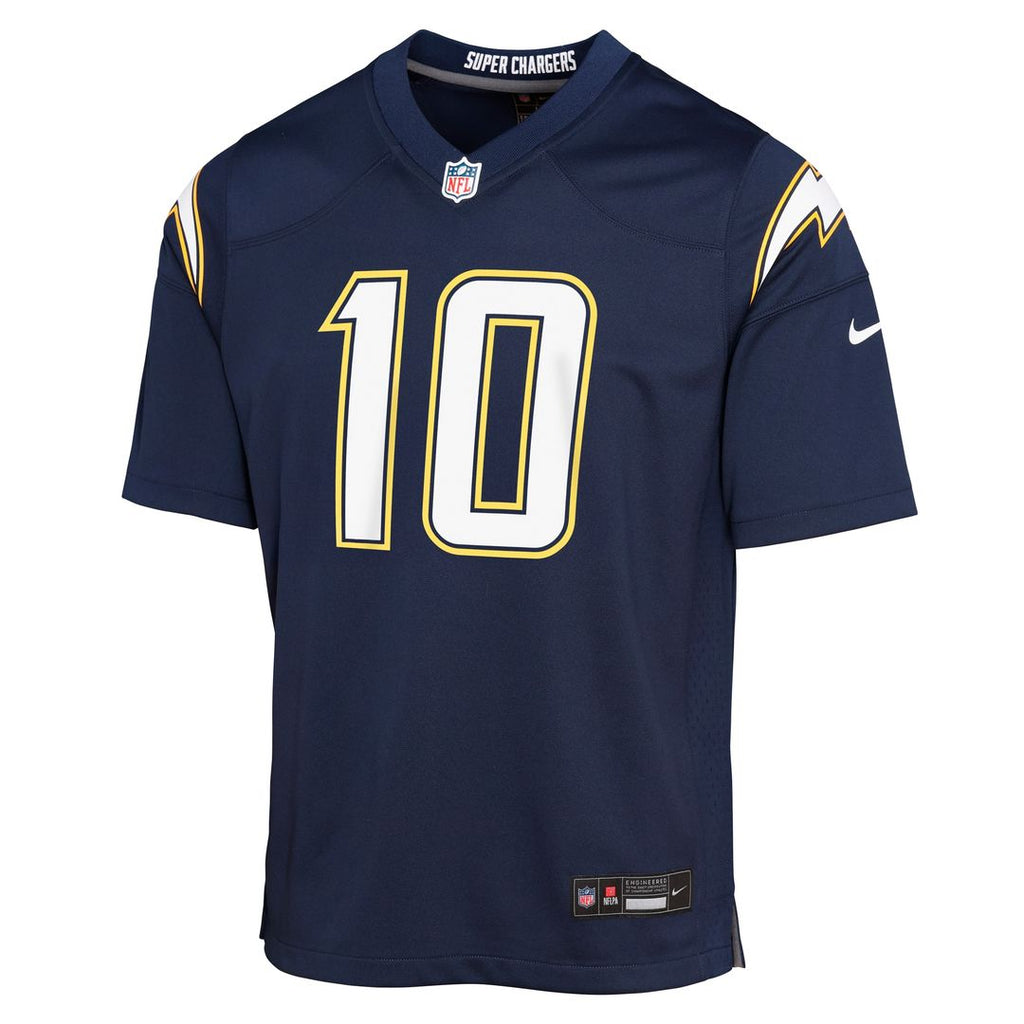 Justin Herbert Los Angeles Chargers Nike Youth Alternate Charger Power Game Player Jersey - Gold