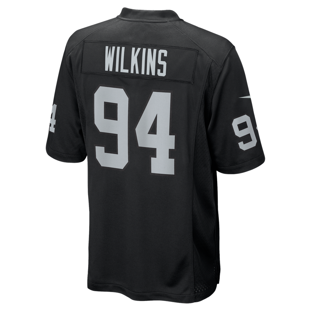 Christian Wilkins Las Vegas Raiders Nike Team Game Jersey -  Black