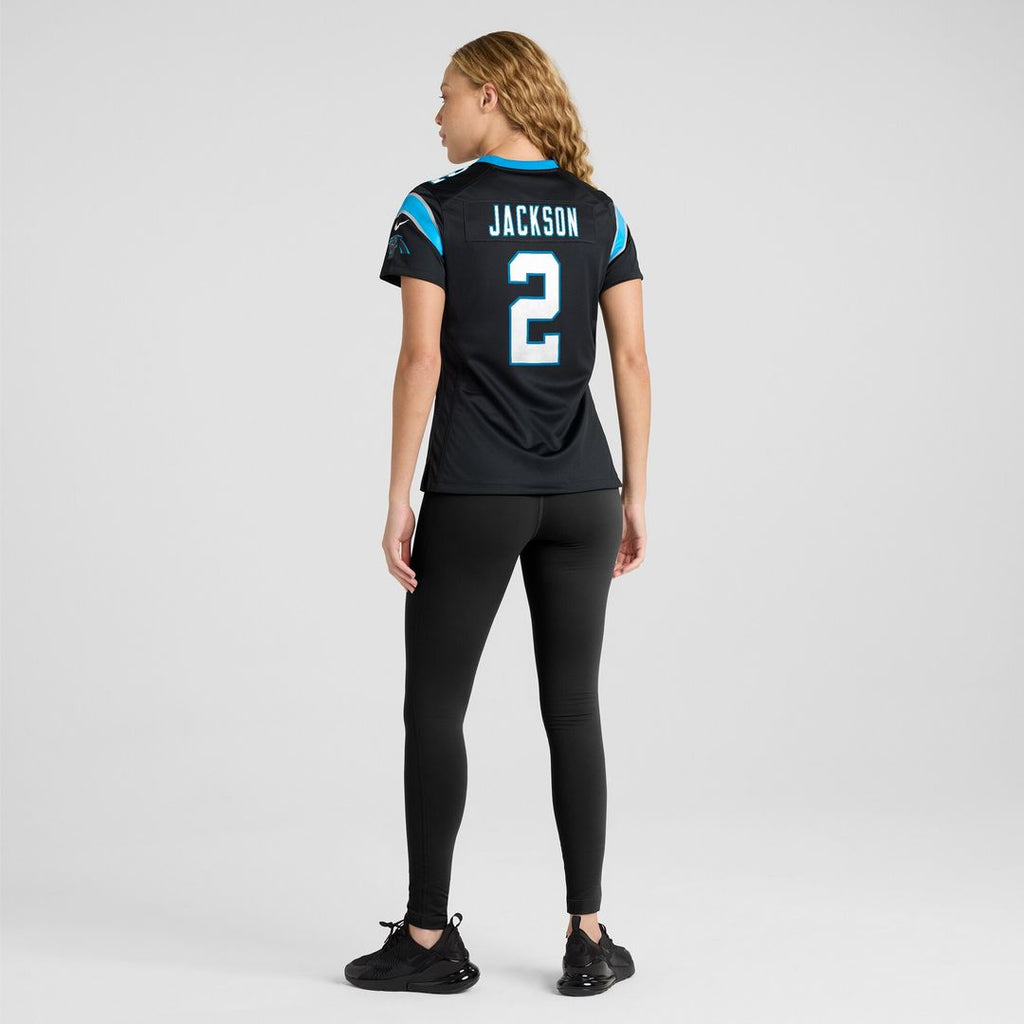 Mike Jackson Carolina Panthers Nike Women's  Game Jersey -  Black