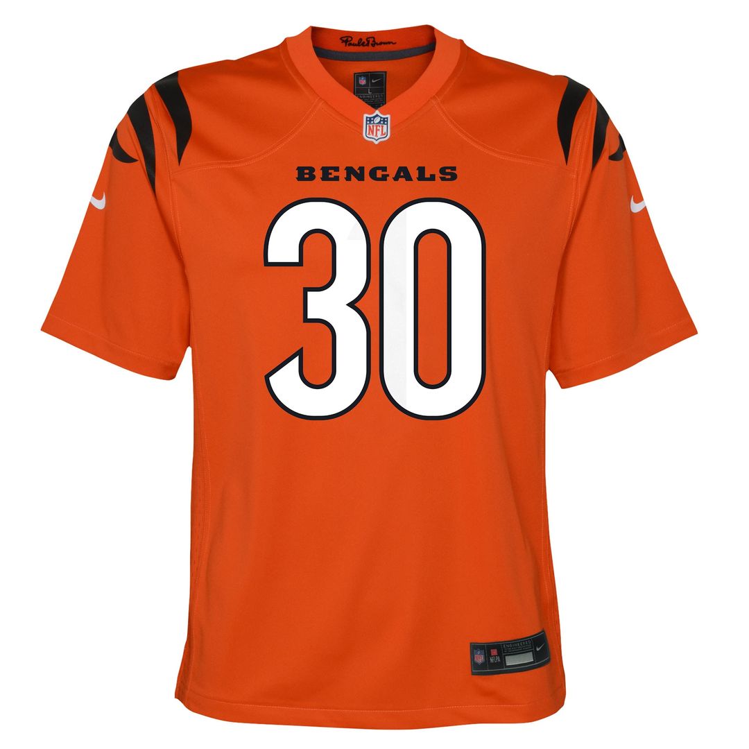Chase Brown Cincinnati Bengals Nike Youth Youth - Black