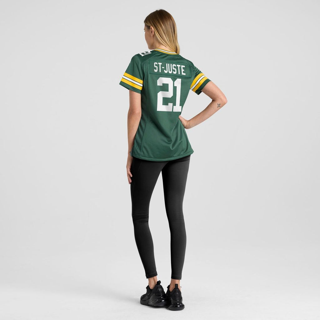 Benjamin St-Juste Green Bay Packers Nike Women's Team Game Jersey -  Green
