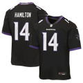 Kyle Hamilton Baltimore Ravens Nike Youth Alternate Game Jersey - Black