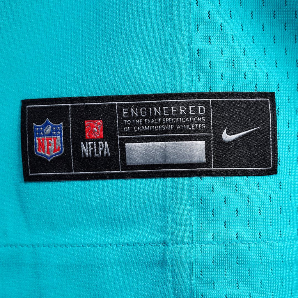 David Long Jr. Miami Dolphins Nike Game Jersey - Aqua