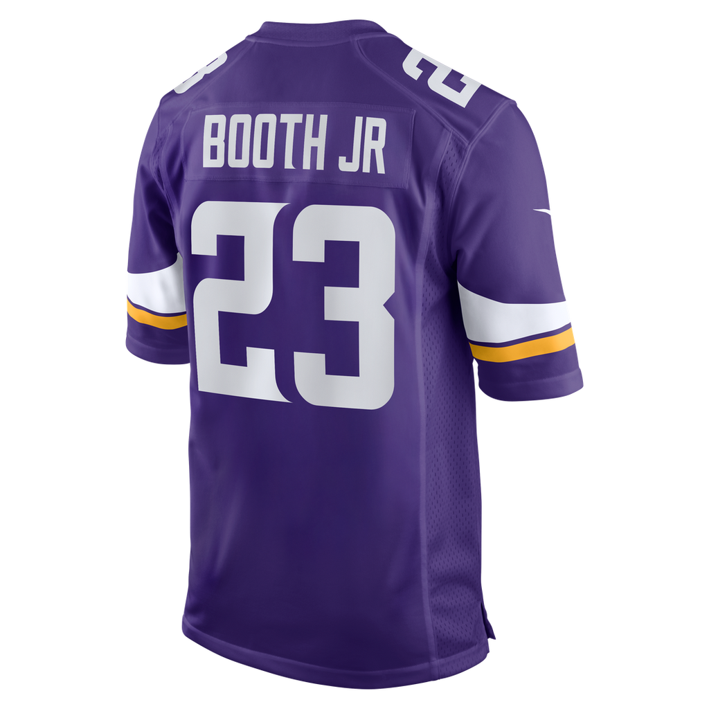 Andrew Booth Jr. Minnesota Vikings Nike Player Game Jersey - Purple
