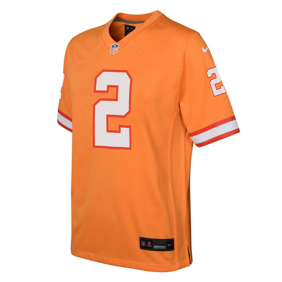 Emeka Egbuka Tampa Bay Buccaneers Nike Youth White Game Jersey - White