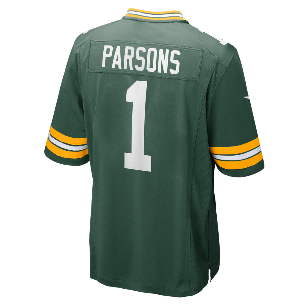 Micah Parsons Green Bay Packers Nike Game Player Jersey - White