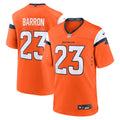 Jahdae Barron Denver Broncos Nike Game Player Jersey - Orange