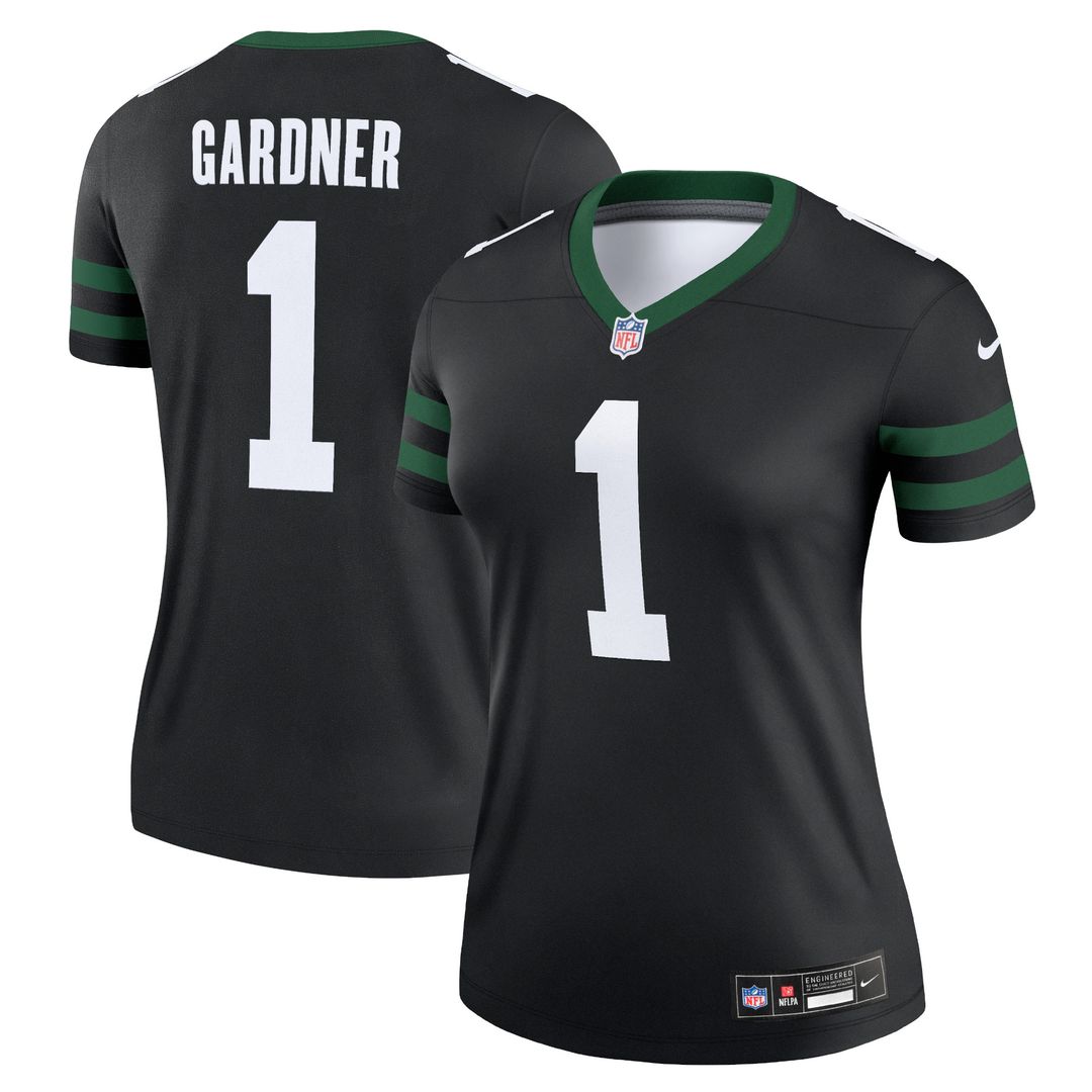 Ahmad Sauce Gardner New York Jets Nike Women's Legend Player Performance Top - Legacy White