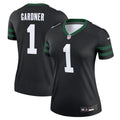 Ahmad Sauce Gardner New York Jets Nike Women's Alternate Legend Player Performance Top - Legacy Black