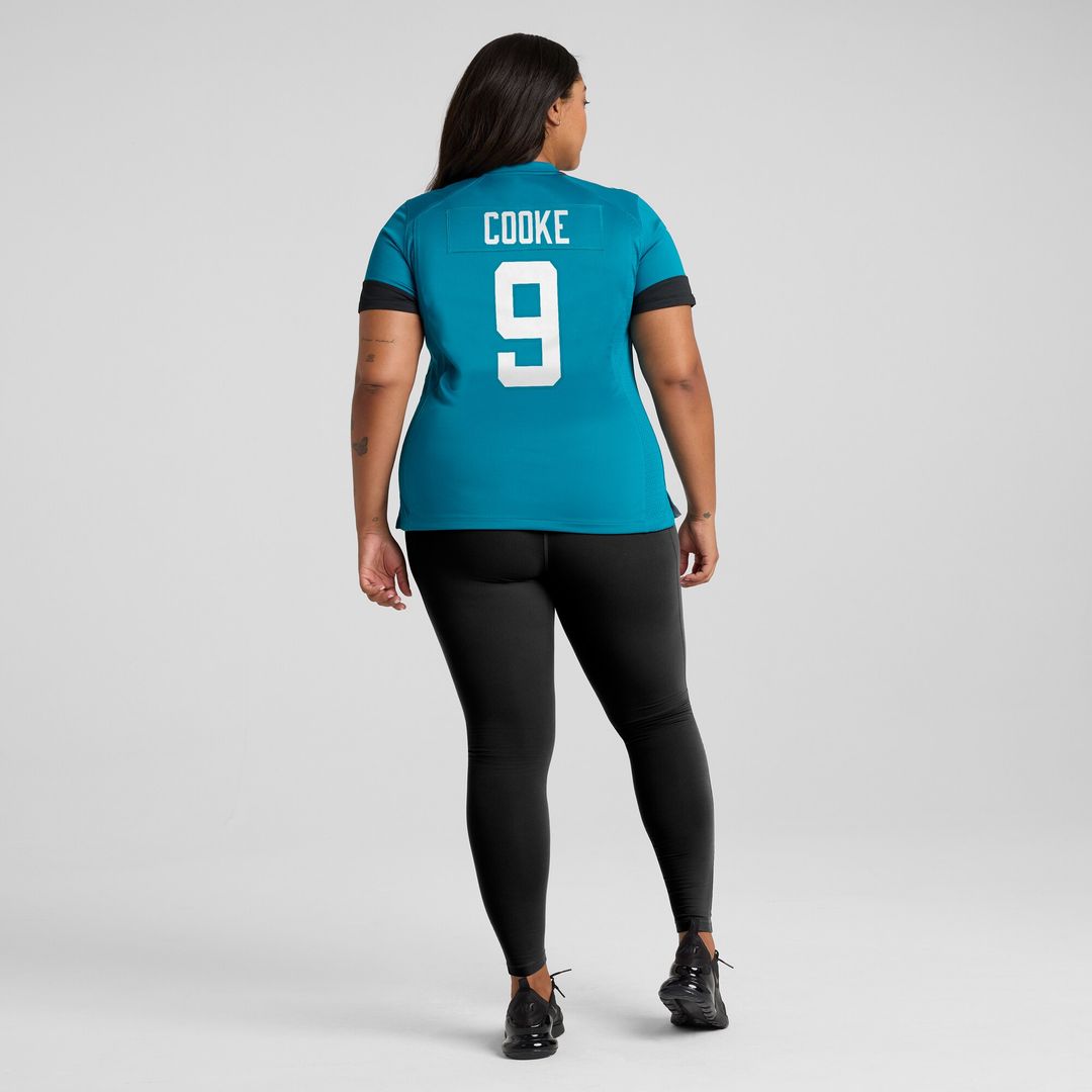 Logan Cooke Jacksonville Jaguars Nike Women's Game Jersey - Black