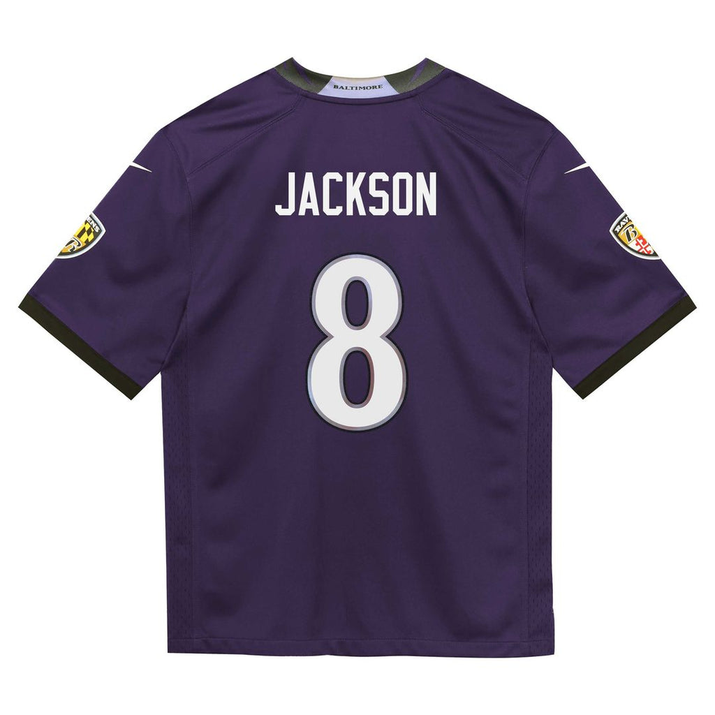 Lamar Jackson Baltimore Ravens Nike Infant Team Game Jersey - Purple