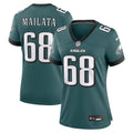 Jordan Mailata Philadelphia Eagles Nike Women's Team Game Jersey -  Midnight Green