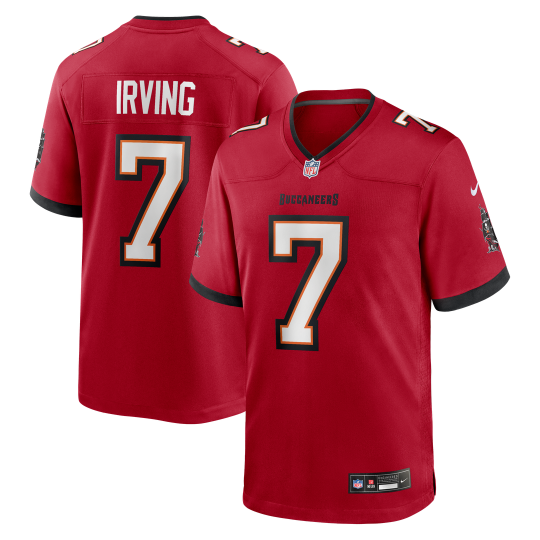 Bucky Irving Tampa Bay Buccaneers Nike Alternate Game Jersey -  Pewter
