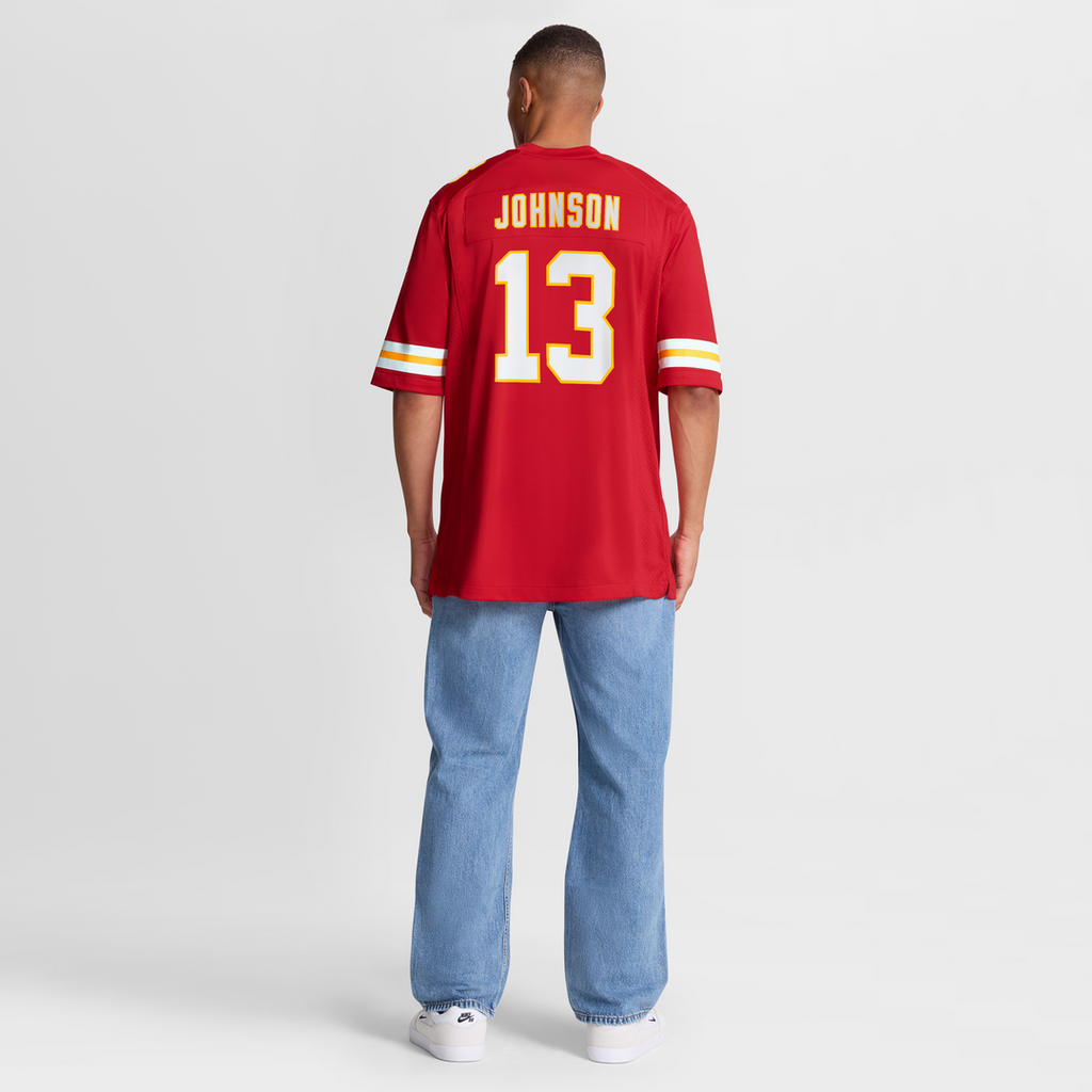 Nazeeh Johnson Kansas City Chiefs Nike Game Player Jersey - Red