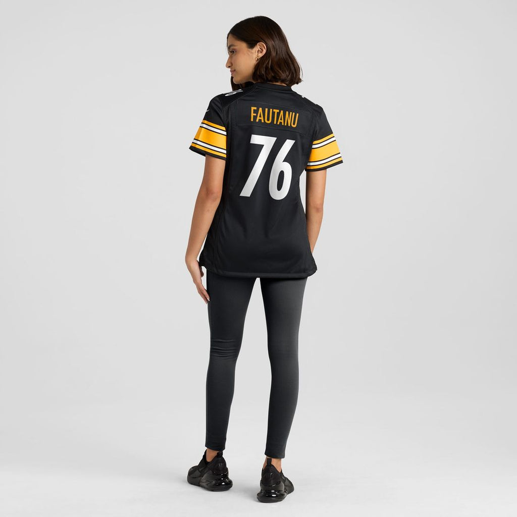 Troy Fautanu Pittsburgh Steelers Nike Women's  Game Jersey -  Black