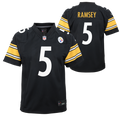 Jalen Ramsey Pittsburgh Steelers Nike Youth Team Game Jersey - Black