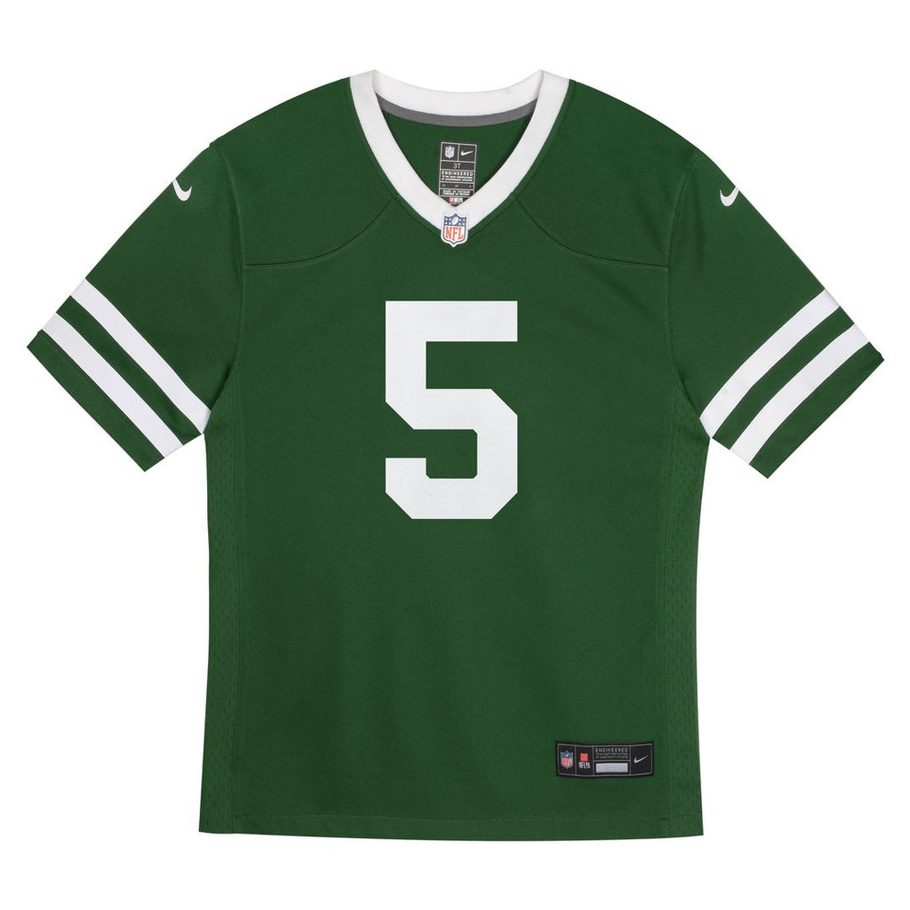 Garrett Wilson New York Jets Nike Preschool Game Jersey - Legacy Green