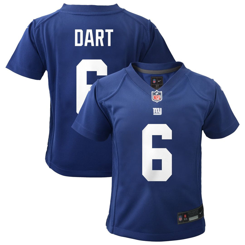 Jaxson Dart New York Giants Nike Preschool Team Game Jersey - Royal