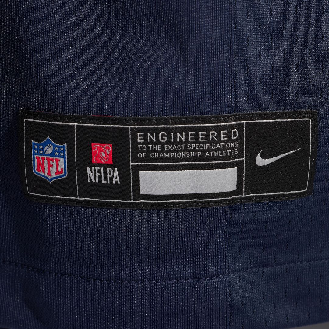 Rome Odunze Chicago Bears Nike  Player Game Jersey - Navy